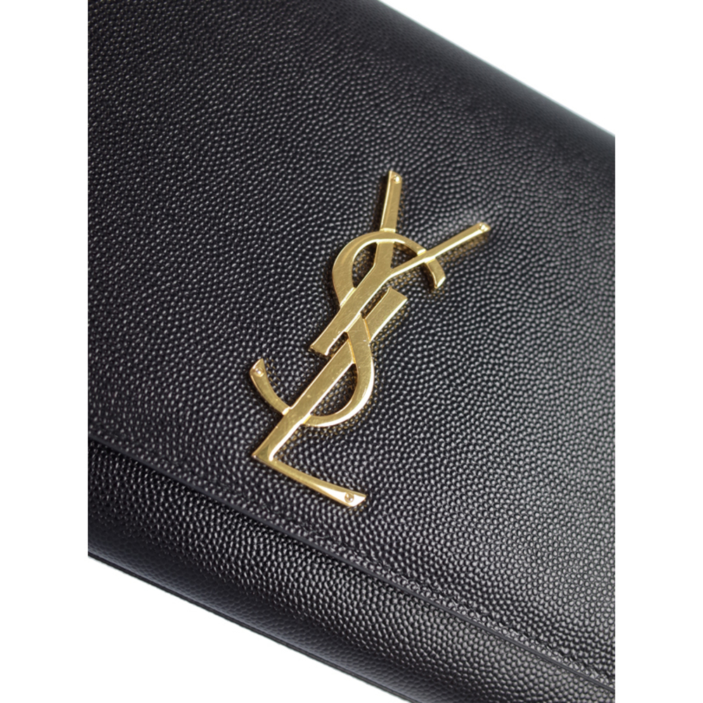 Saint Laurent Paris Kate Satchel Chain Shoulder Bag Black - Picture 5 of 8